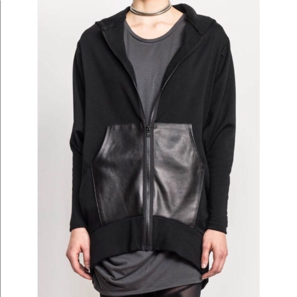 Mila Hermanovski lambskin jacket